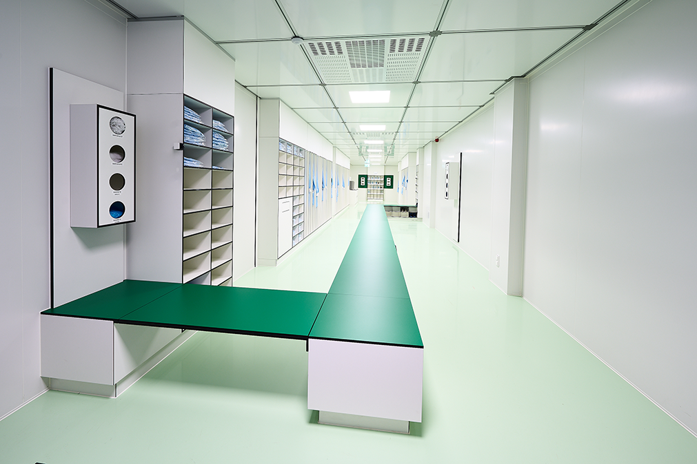 Staff airlocks. More than just a functional entrance and exit.