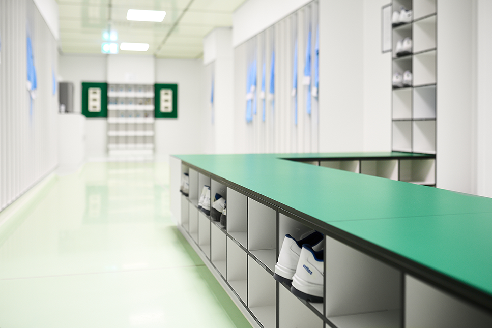 Staff airlocks. More than just a functional entrance and exit.