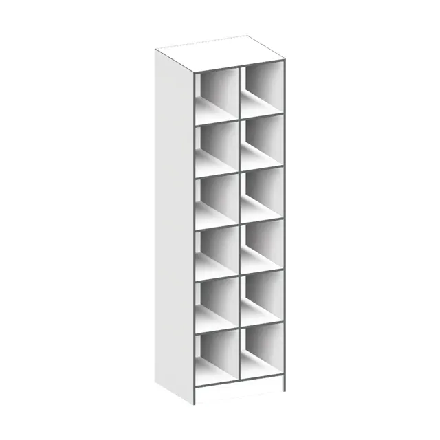 Open shoe cabinet