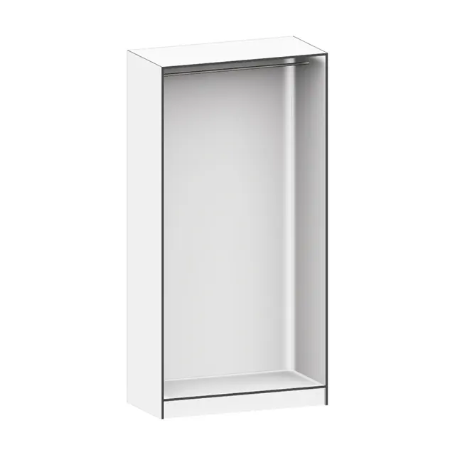 Offener Garderobenschrank